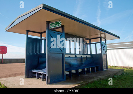 Abri public près de front de mer et park Banque D'Images