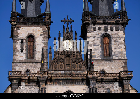 Église Notre Dame avant Tyn, Old Town Square, Prague, République Tchèque Banque D'Images