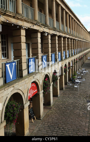 La Pièce Hall à Halifax, West Yorkshire, Angleterre. Banque D'Images