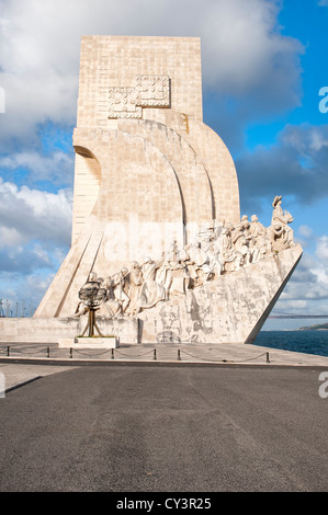 Henri le Navigateur, les Portugais Âge de découverte et d'exploration, quartier de Belém, Lisbonne, Portugal Banque D'Images