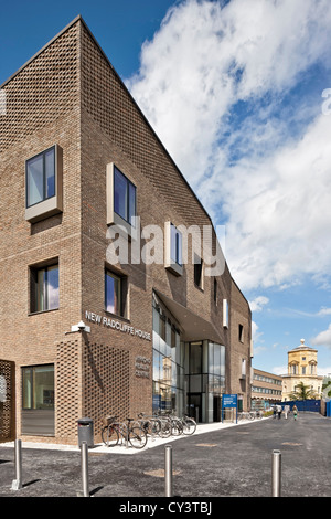 Nouvelle chambre Radcliffe, Jéricho Health Centre, Oxford, Royaume-Uni. Architecte : Hawkins Brown Architectes s.r.l., 2012. Entrée avec Banque D'Images