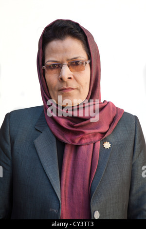 Najia Barakhel, membre du parlement afghan. Banque D'Images