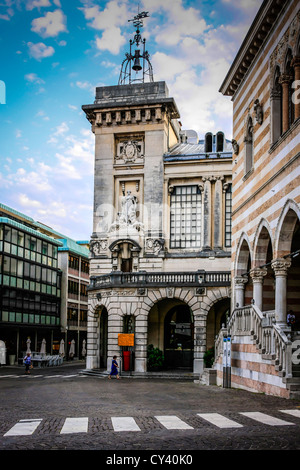 Piazza della Liberta à Udine Italie Banque D'Images