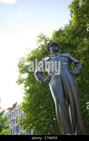 Dwight D. Eisenhower statue Banque D'Images