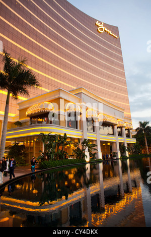 Wynn hôtel et casino à Macao, Chine Banque D'Images