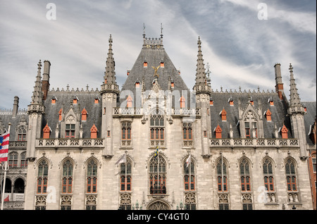 Het Provinciaal Hof - Bruges Banque D'Images