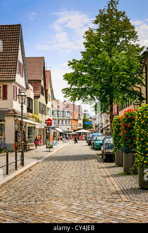 Ville pittoresque de Nurtingen dans le sud de l'Allemagne Banque D'Images