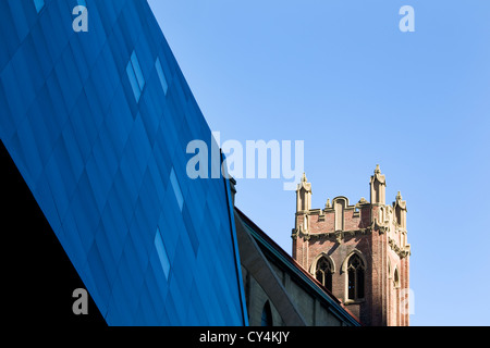 La nouvelle maison de la Musée juif contemporain Banque D'Images