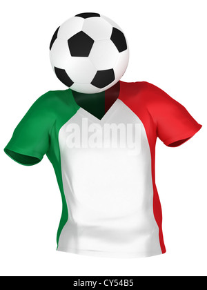 L'Équipe nationale de football de l'Italie . Toutes les équipes Collection . Isolé Banque D'Images