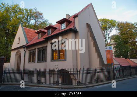 Pinkasova synagoga la synagogue Pinkas Le Quartier Juif Josefov Prague République Tchèque Europe Banque D'Images