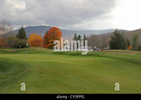 Dorset Field Club de golf, le plus ancien golf exploité aux États-Unis. Dorset, Vermont Banque D'Images