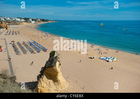 Praia do Peneco Beach, Albufeira, Algarve, Portugal Banque D'Images