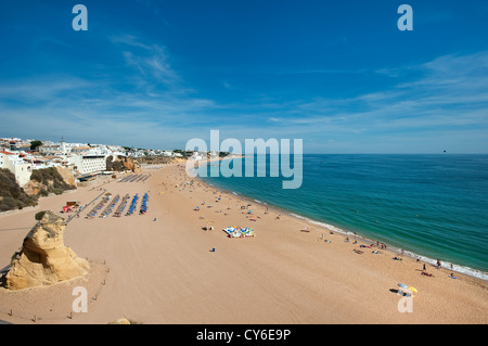 Praia do Peneco Beach, Albufeira, Algarve, Portugal Banque D'Images