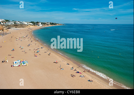 Praia do Peneco Beach, Albufeira, Algarve, Portugal Banque D'Images