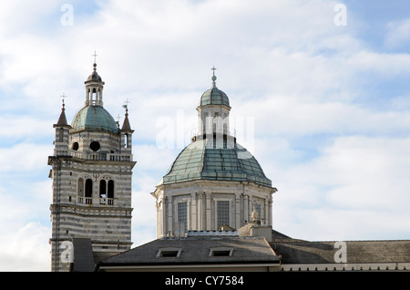 Détail de la cathédrale de San Lorenzo - Gênes, Italie Banque D'Images