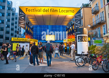 FESTIVAL DU FILM DE LOCARNO, FESTIVAL DU FILM, Locarno, Tessin, Suisse Banque D'Images