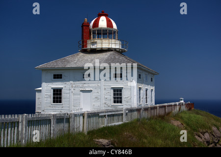 Le phare du cap Spear Terre-Neuve Canada Banque D'Images