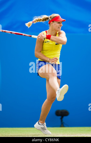 Sam, 23 juin 2012, AEGON International 2012. Dames en finale. Angelique Kerber. Banque D'Images