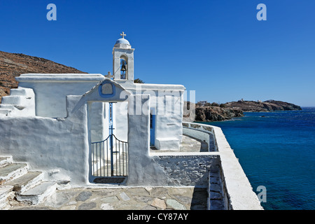 La chapelle Agios Markos dans l'île de Tinos, Grèce Banque D'Images