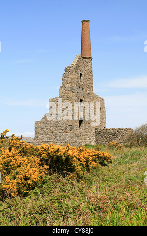 Tin Mine Carn Galver Cornwall England UK Banque D'Images