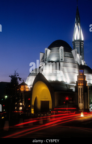 La Sainte Jeanne d'Arc avec son architecture art déco pittoresque ville de Nice Banque D'Images