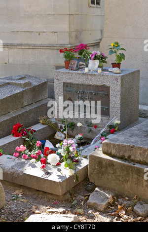Cimetière du Père-Lachaise Banque D'Images