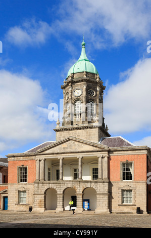 Dublin, République d'Irlande, Irlande. Tour 1761 Bedford dans la grande cour du château de Dublin Banque D'Images