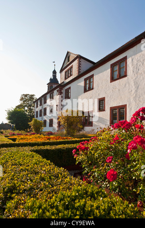 Château WILHELMSBURG, RENAISSANCE ALLEMANDE, SCHMALKALDEN, Thuringe, Allemagne Banque D'Images