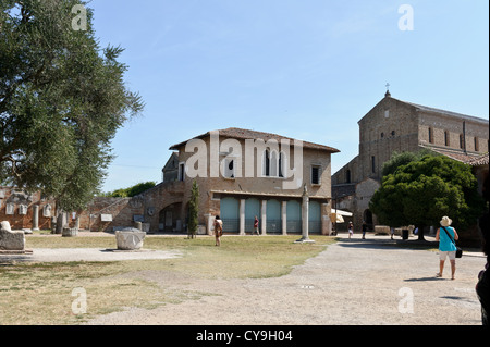 Église Santa Maria Assunta, Torcello, Venise, Italie. Banque D'Images