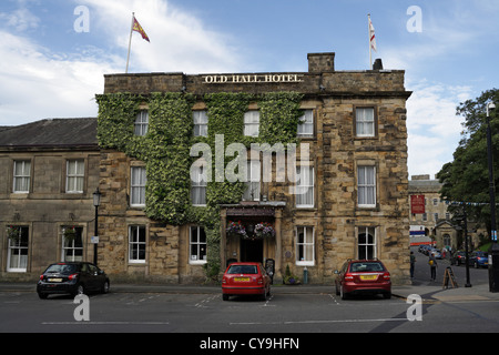 The Old Hall Hotel à Buxton, Derbyshire Angleterre, bâtiment classé grade II*, architecture historique Banque D'Images