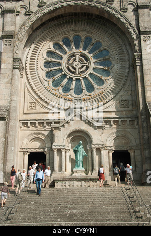 Basilique Santa Lucia, Viana do Castelo, Portugal Banque D'Images