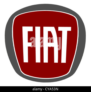 Logo Fiat (2006) Banque D'Images