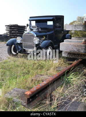 Ford flat back hot rod Banque D'Images