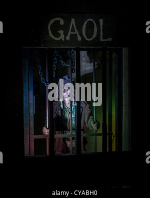 Grottes de St Clements. Aventure des contrebandiers. Hastings, East Sussex, Angleterre, Royaume-Uni Banque D'Images