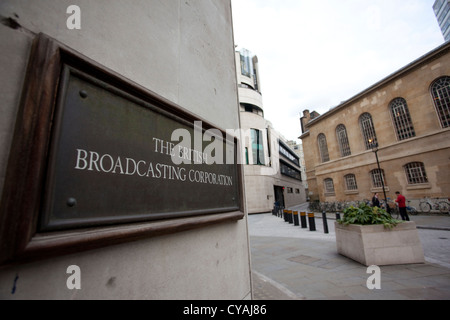 BBC British Broadcasting Corporation,Broadcasting House, Portland Place, London, England, United Kingdom Banque D'Images