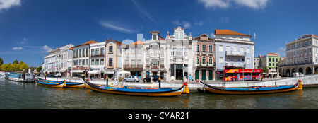 Panorama d'Aveiro (Portugal) Banque D'Images