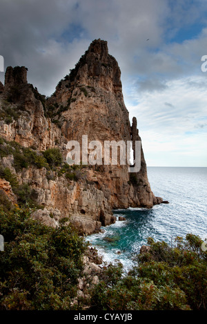 Mer de la Sardaigne. Banque D'Images