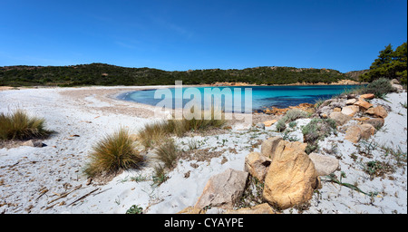 Mer de la Sardaigne. Banque D'Images