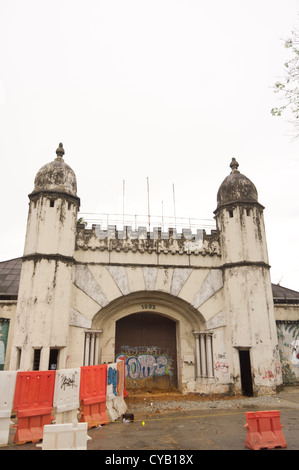 La prison de Pudu de Kuala Lumpur. Banque D'Images