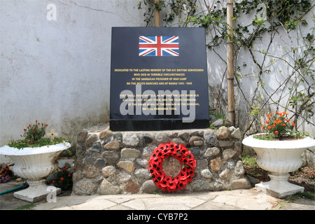 British Garden, Kundasang War Memorial, Ranau, Sabah, Bornéo, Malaisie, en Asie du sud-est Banque D'Images