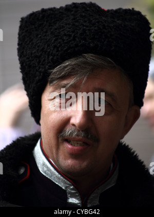 Célébration des Cosaques du Don, de la protection de la Mère de Dieu, Lugansk, Ukraine, Octobre 14, 2012 Banque D'Images