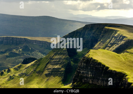 Le Quiraing, Trotternish, Île De Skye, Hebrides, Écosse, Royaume-Uni Banque D'Images