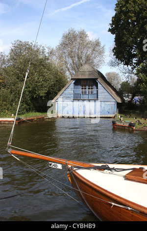 Hickling , sur les Norfolk Broads Banque D'Images