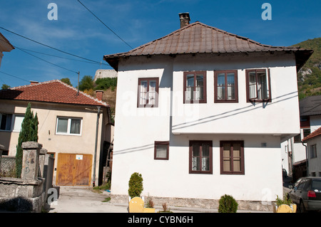 Maison traditionnelle, Sarajevo, Bosnie-Herzégovine Banque D'Images