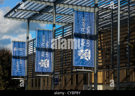 Anglia Ruskin University à Cambridge, en Angleterre. Banque D'Images