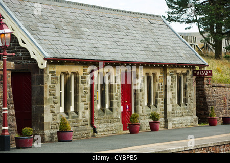 La plate-forme à dent, Cumbria - la gare la plus haute d'Angleterre à 1500 pieds au-dessus du niveau de la mer Banque D'Images