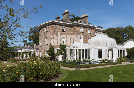 Marlfield House hotel, une maison de campagne de luxe à Gorey, comté de Wexford, Irlande Banque D'Images