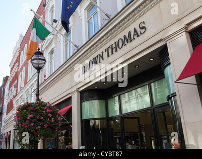 Brown Thomas department store, Grafton Street, Dublin Banque D'Images