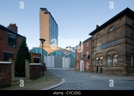 St Pauls City Lofts Tower - Centre-ville de Sheffield, England, UK Banque D'Images