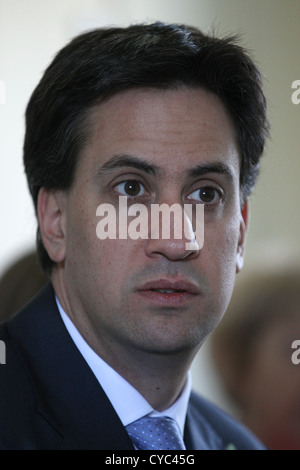 Ed Miliband, chef de l'Opposition Banque D'Images